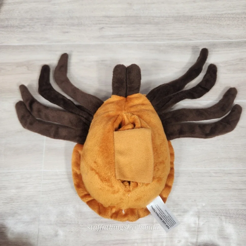 Promotional Tick Plush Collectible Reversable Leaf Parasite Toy